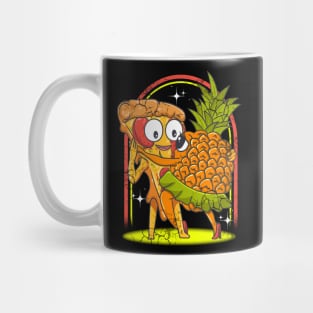 Pineapple Pizza Food Hawaiian Italian Funny Humor Gift Mug